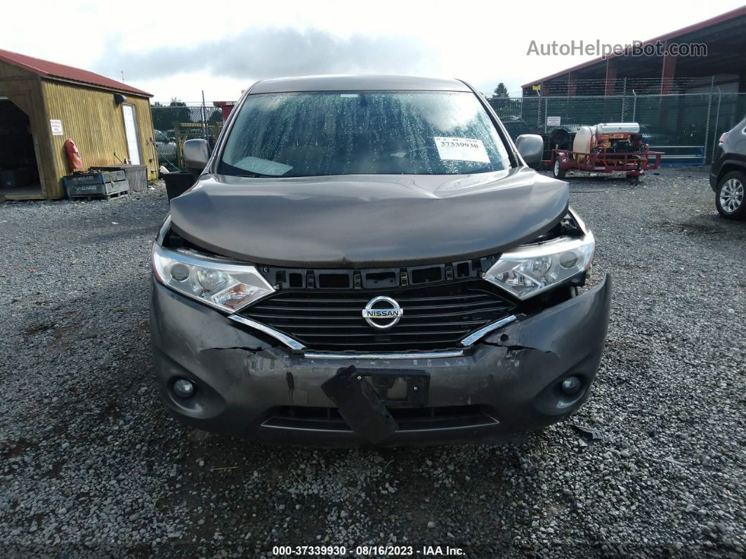 2015 Nissan Quest Sv/s/platinum/sl Gray vin: JN8AE2KP1F9126761