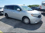 2015 Nissan Quest S Silver vin: JN8AE2KP1F9127862