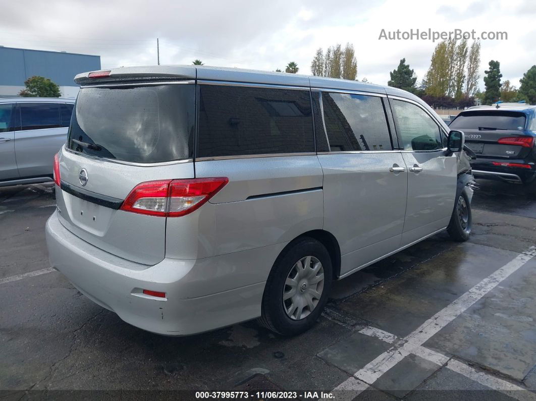 2015 Nissan Quest Platinum/s/sl/sv Silver vin: JN8AE2KP1F9130728