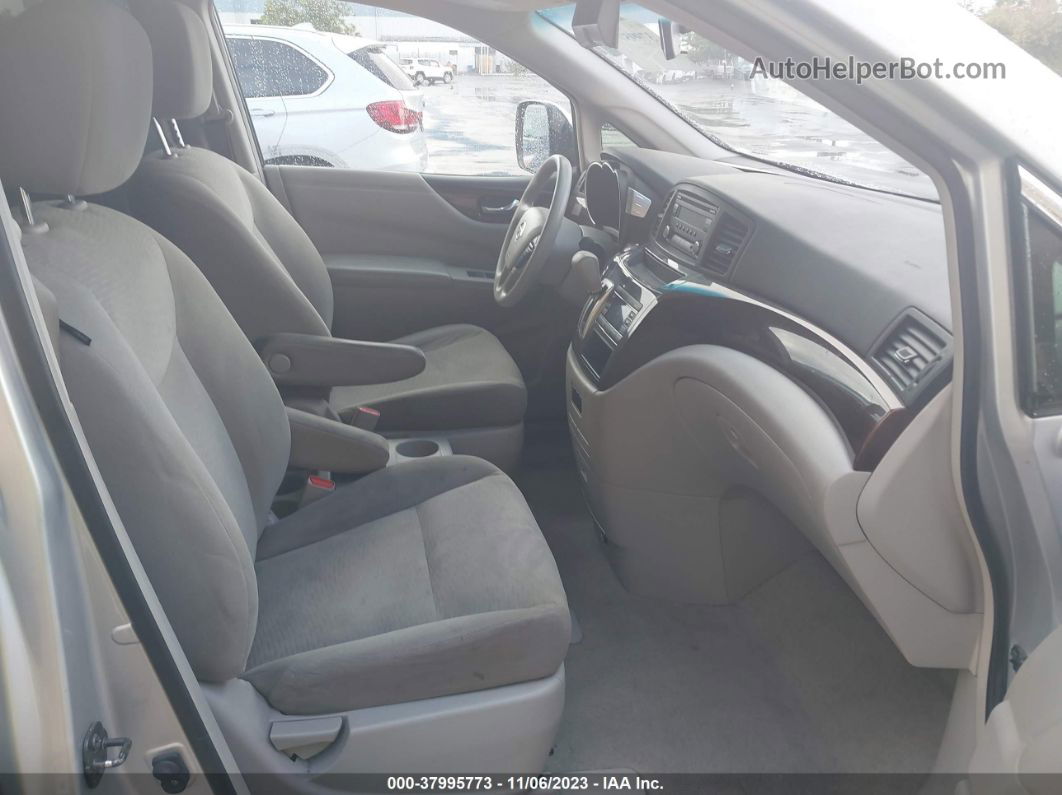 2015 Nissan Quest Platinum/s/sl/sv Серебряный vin: JN8AE2KP1F9130728