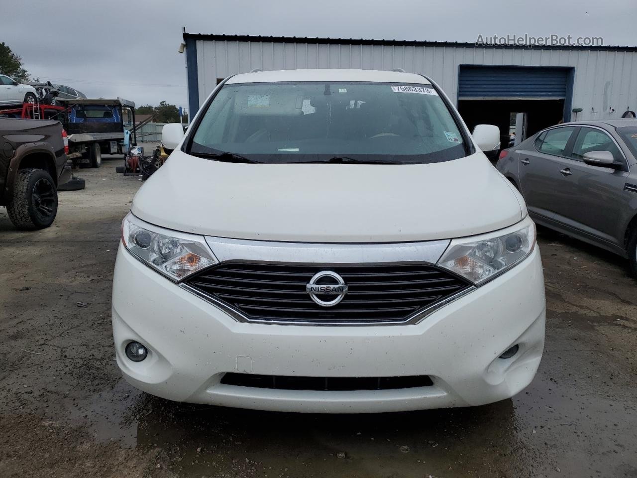 2015 Nissan Quest S Кремовый vin: JN8AE2KP1F9132236