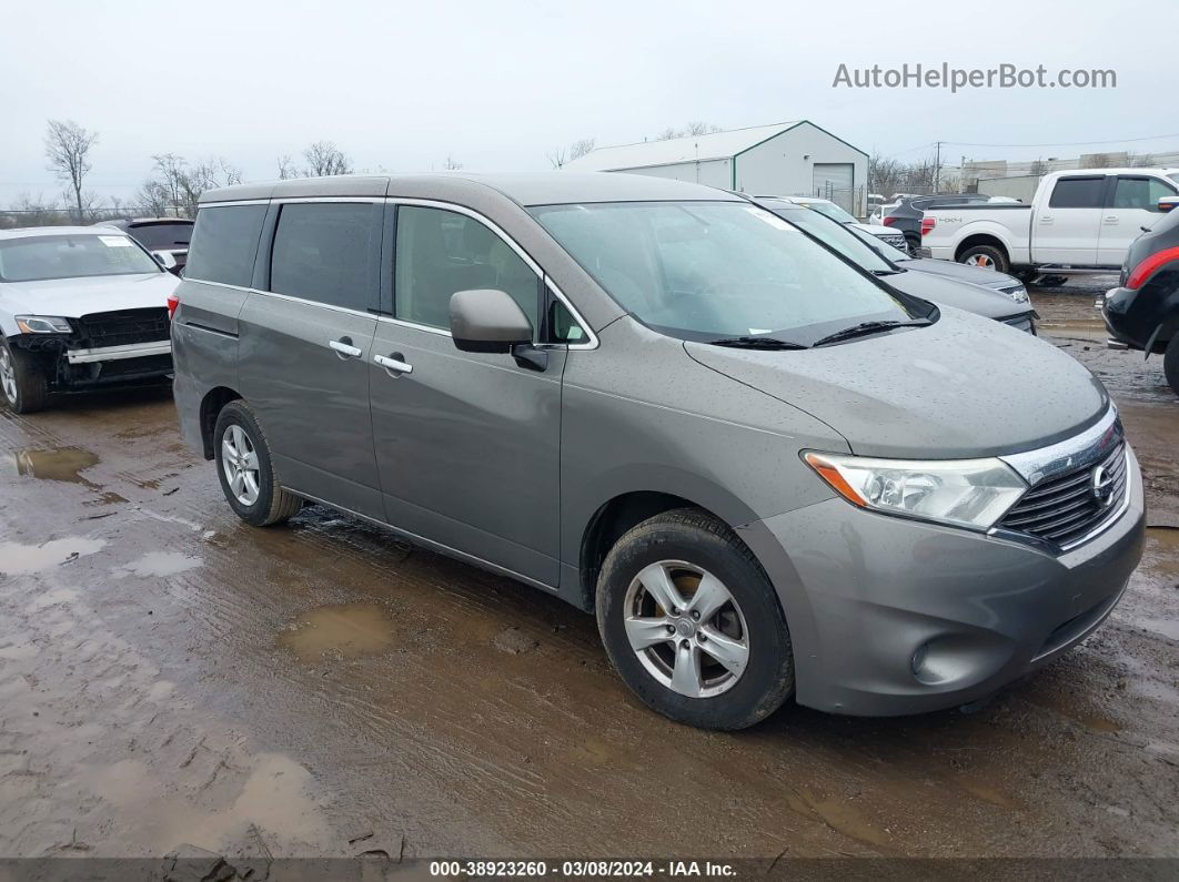 2015 Nissan Quest Platinum/s/sl/sv Gray vin: JN8AE2KP2F9120516