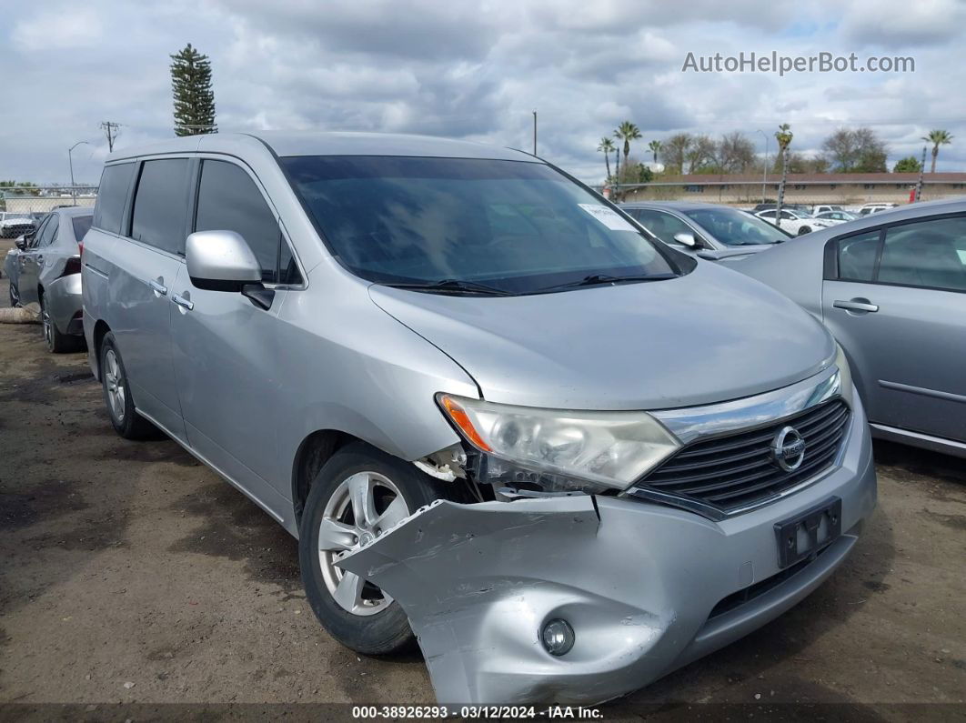 2015 Nissan Quest Platinum/s/sl/sv Silver vin: JN8AE2KP2F9123268