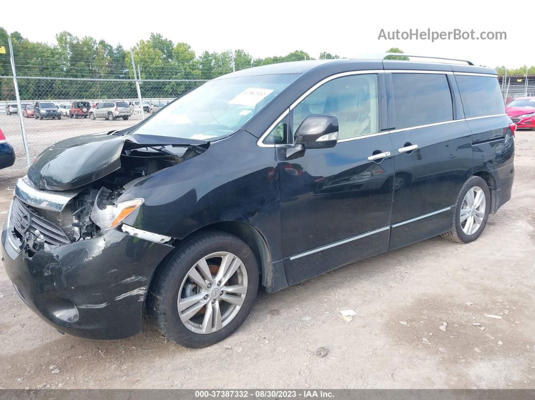 2015 Nissan Quest Sl Black vin: JN8AE2KP2F9125005