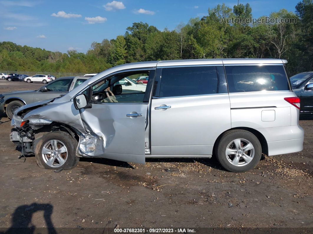 2015 Nissan Quest Sl/platinum/s/sv Silver vin: JN8AE2KP2F9127501