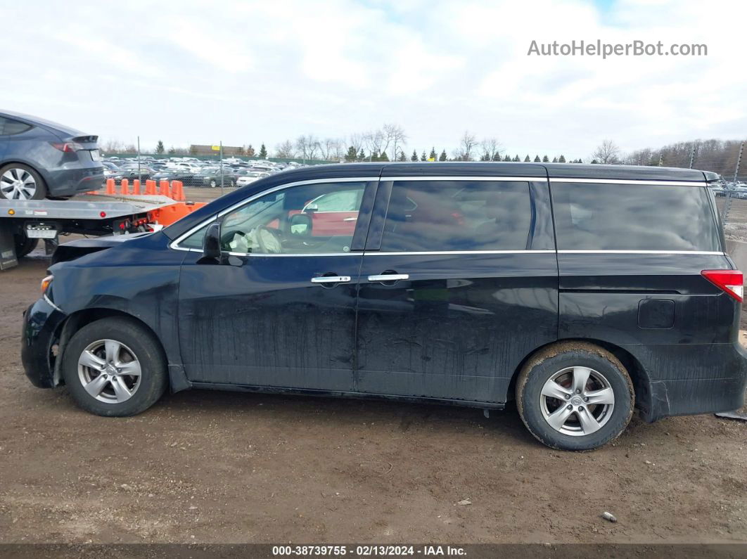 2015 Nissan Quest Sv Black vin: JN8AE2KP2F9127921