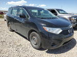 2015 Nissan Quest S Black vin: JN8AE2KP2F9131354