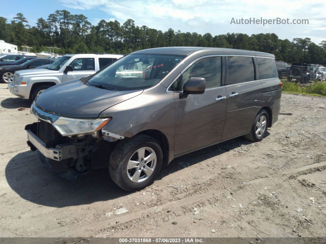 2015 Nissan Quest Sv/s/platinum/sl Gray vin: JN8AE2KP2F9133668