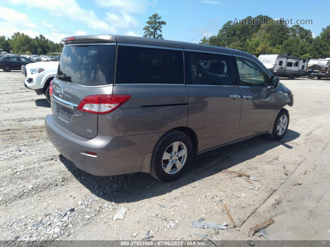 2015 Nissan Quest Sv/s/platinum/sl Gray vin: JN8AE2KP2F9133668