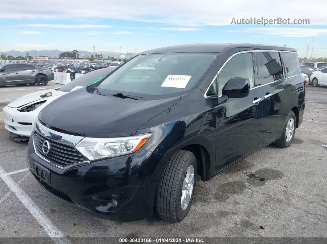 2015 Nissan Quest Sv Black vin: JN8AE2KP3F9122551