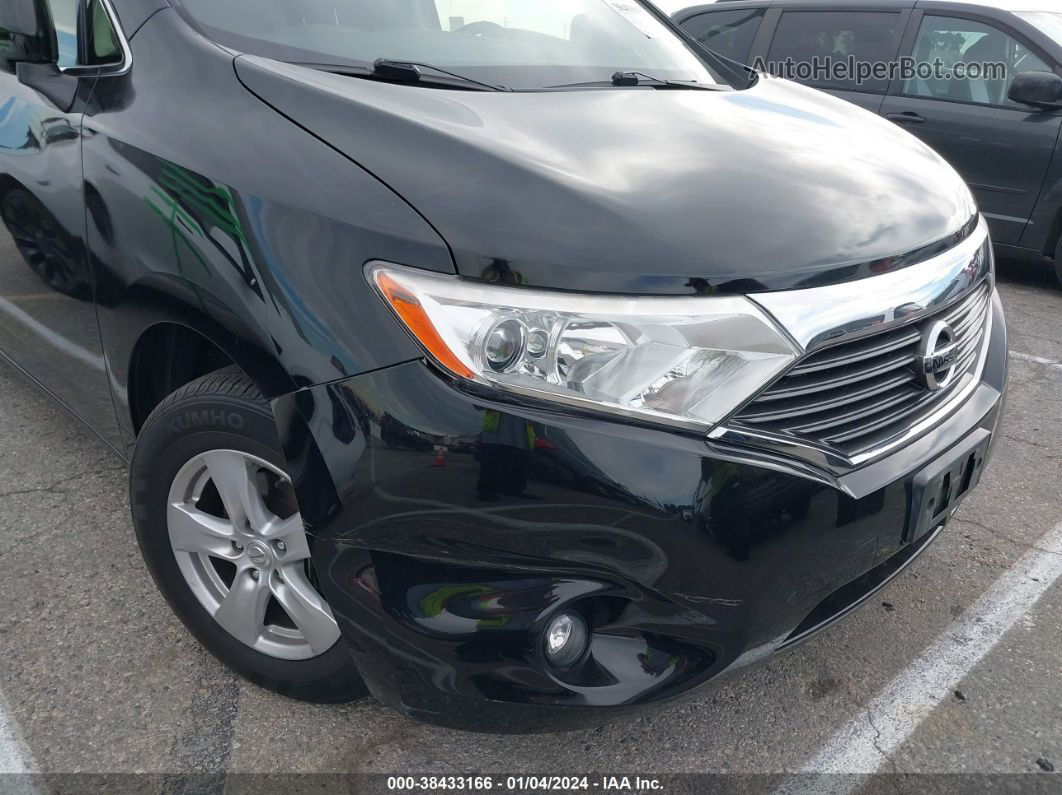 2015 Nissan Quest Sv Черный vin: JN8AE2KP3F9122551