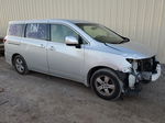 2015 Nissan Quest S Silver vin: JN8AE2KP3F9124073