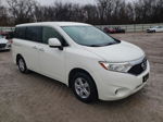 2015 Nissan Quest S White vin: JN8AE2KP3F9126213