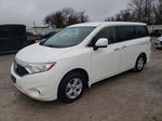 2015 Nissan Quest S Белый vin: JN8AE2KP3F9126213