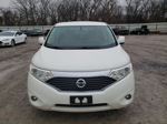 2015 Nissan Quest S White vin: JN8AE2KP3F9126213