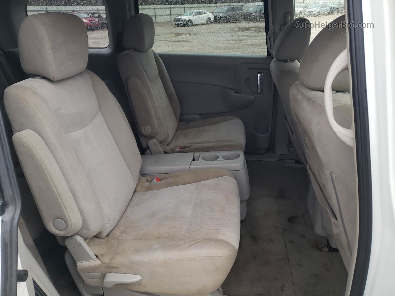 2015 Nissan Quest S White vin: JN8AE2KP3F9126213