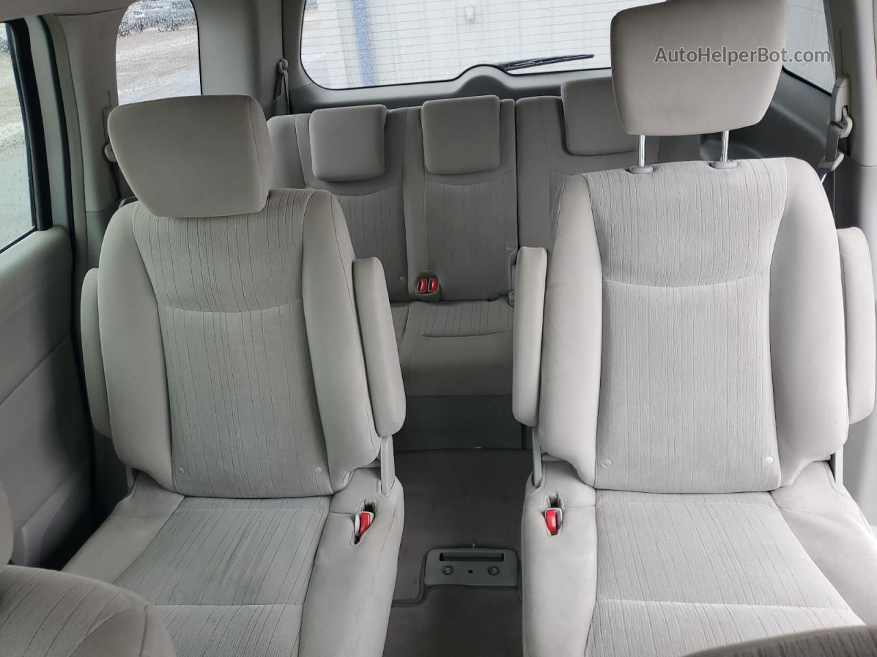 2015 Nissan Quest S Белый vin: JN8AE2KP3F9127037