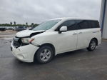 2015 Nissan Quest S Белый vin: JN8AE2KP3F9127037