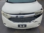 2015 Nissan Quest S White vin: JN8AE2KP3F9127037