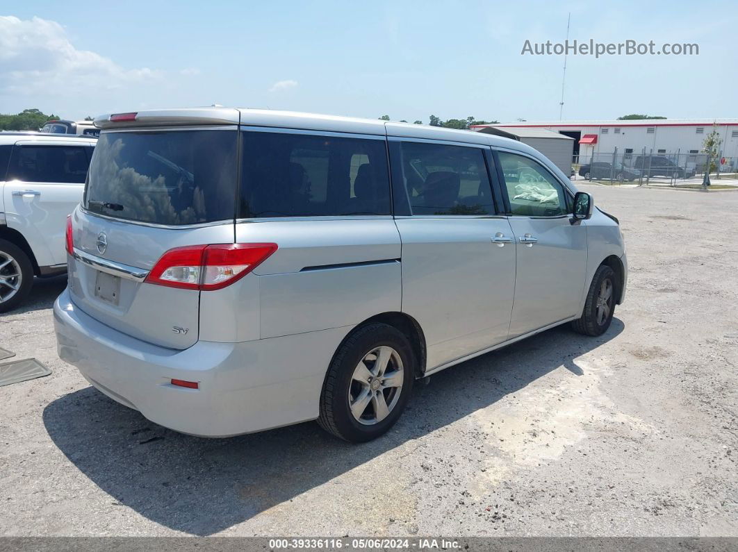 2015 Nissan Quest Platinum/s/sl/sv Серебряный vin: JN8AE2KP3F9127541