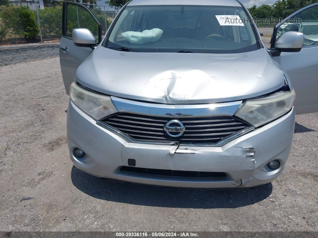 2015 Nissan Quest Platinum/s/sl/sv Серебряный vin: JN8AE2KP3F9127541