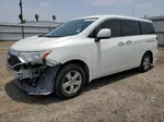 2015 Nissan Quest S White vin: JN8AE2KP3F9127829