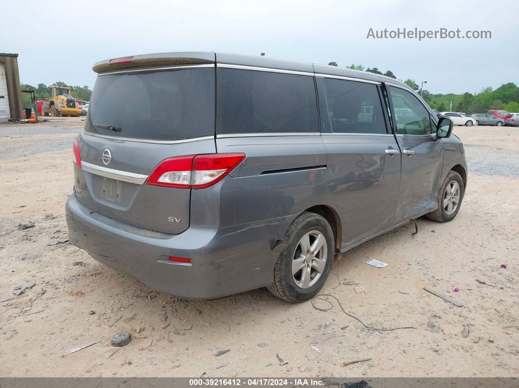 2015 Nissan Quest Platinum/s/sl/sv Gray vin: JN8AE2KP3F9128298