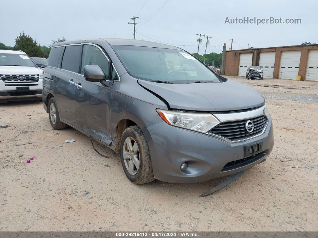 2015 Nissan Quest Platinum/s/sl/sv Gray vin: JN8AE2KP3F9128298