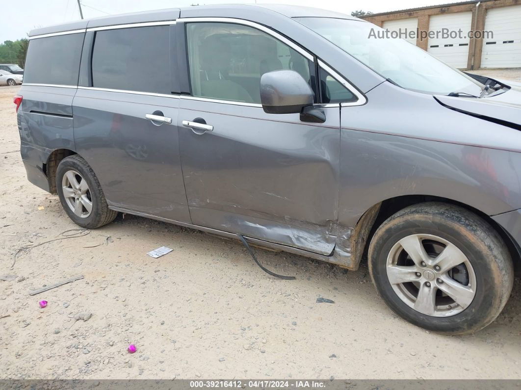 2015 Nissan Quest Platinum/s/sl/sv Gray vin: JN8AE2KP3F9128298