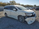 2015 Nissan Quest S White vin: JN8AE2KP3F9129872