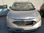 2015 Nissan Quest S Silver vin: JN8AE2KP3F9132481