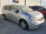 2015 Nissan Quest S Silver vin: JN8AE2KP3F9132481