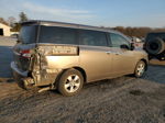 2015 Nissan Quest S Серебряный vin: JN8AE2KP4F9128083