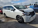 2015 Nissan Quest S White vin: JN8AE2KP5F9120932