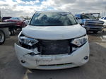 2015 Nissan Quest S White vin: JN8AE2KP5F9120932