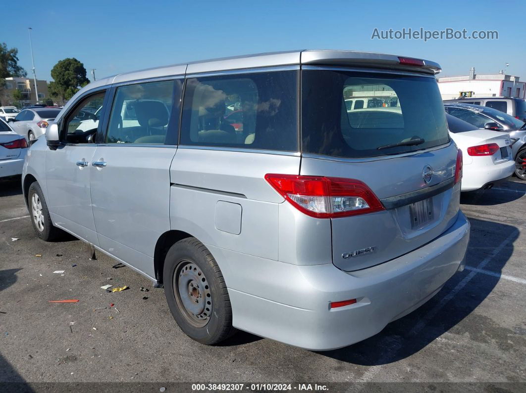 2015 Nissan Quest Platinum/s/sl/sv Gray vin: JN8AE2KP5F9124902