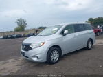 2015 Nissan Quest S Silver vin: JN8AE2KP6F9122186