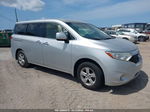 2015 Nissan Quest Sv Silver vin: JN8AE2KP6F9124844