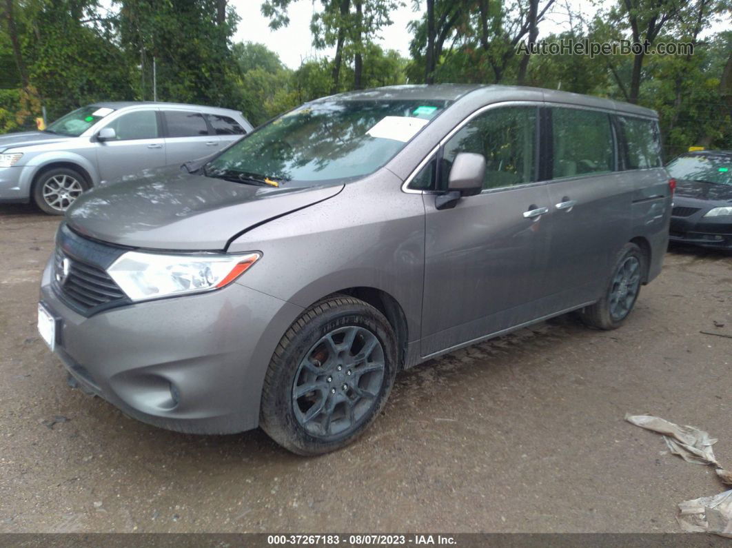 2015 Nissan Quest S Brown vin: JN8AE2KP6F9131115