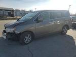 2015 Nissan Quest S Gray vin: JN8AE2KP7F9121418