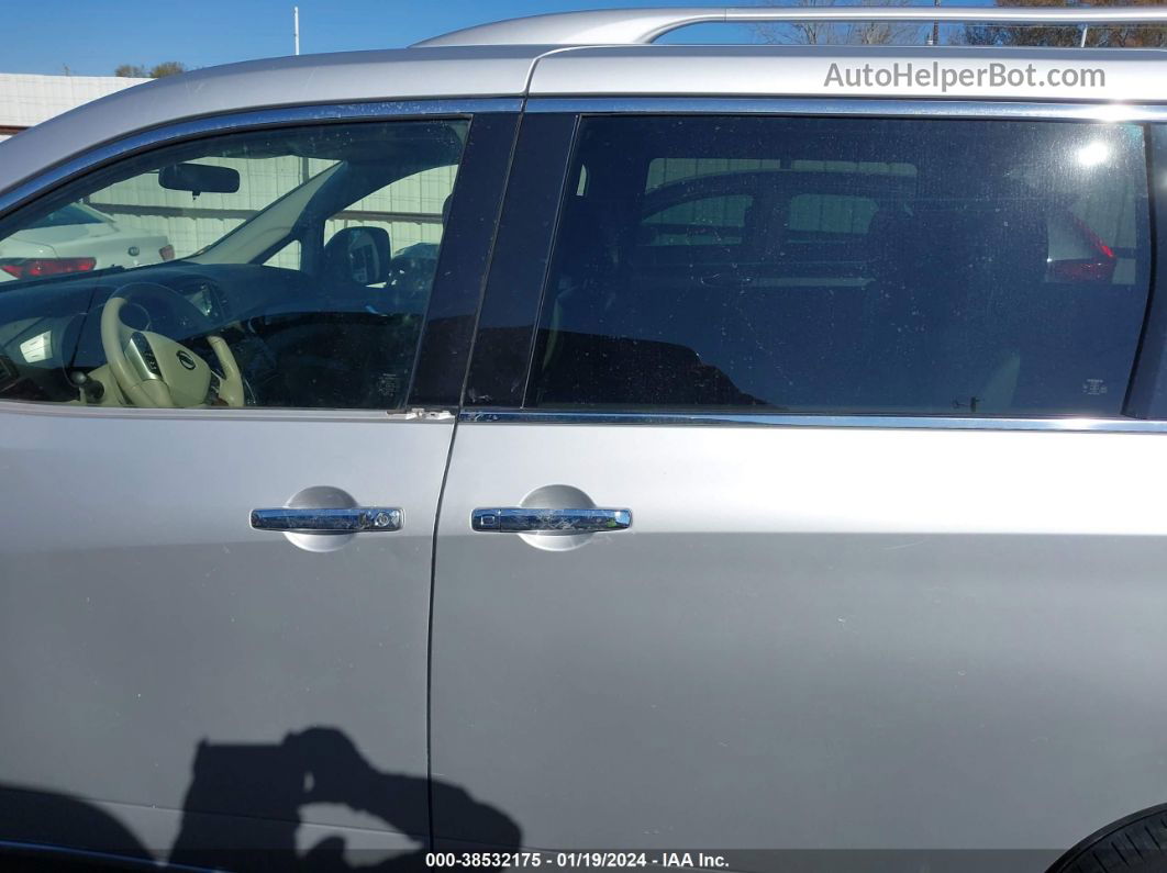 2015 Nissan Quest Sv Silver vin: JN8AE2KP7F9125467