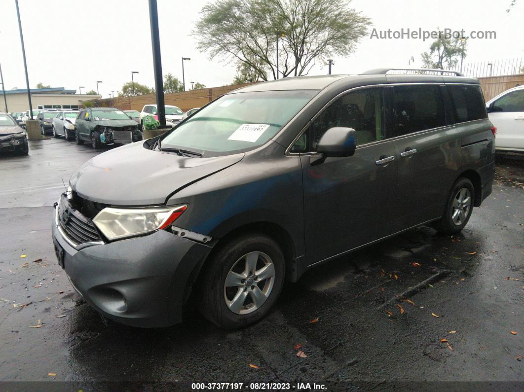 2015 Nissan Quest Sv Серый vin: JN8AE2KP7F9130992