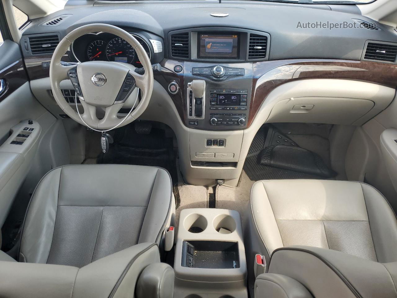 2015 Nissan Quest S Серебряный vin: JN8AE2KP8F9121864