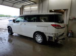 2015 Nissan Quest S White vin: JN8AE2KP8F9129110