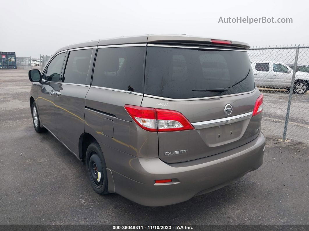 2015 Nissan Quest Sv Champagne vin: JN8AE2KP8F9131343