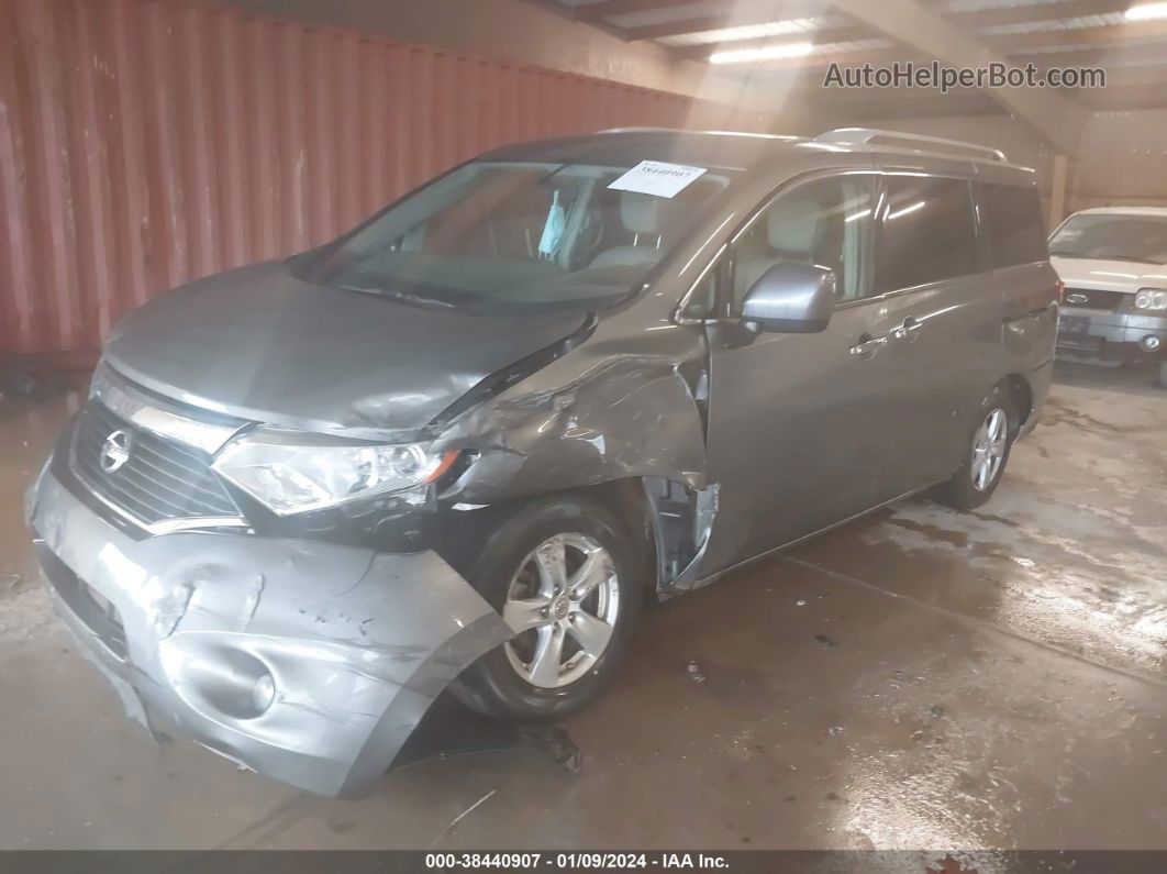 2015 Nissan Quest Platinum/s/sl/sv Gray vin: JN8AE2KP8F9132203