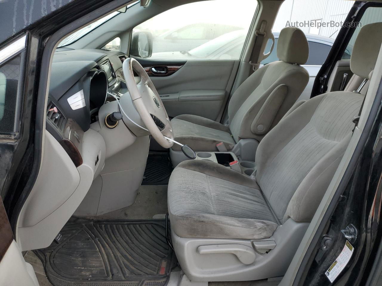 2015 Nissan Quest S Черный vin: JN8AE2KP8F9134064