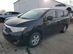 2015 Nissan Quest S Black vin: JN8AE2KP8F9134064