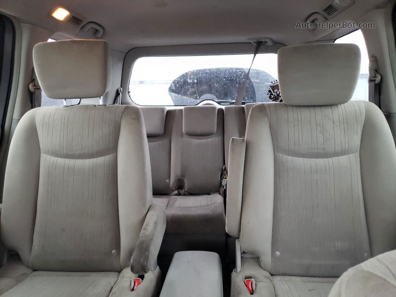 2015 Nissan Quest S Серый vin: JN8AE2KP9F9122294