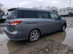 2015 Nissan Quest S Gray vin: JN8AE2KP9F9122294